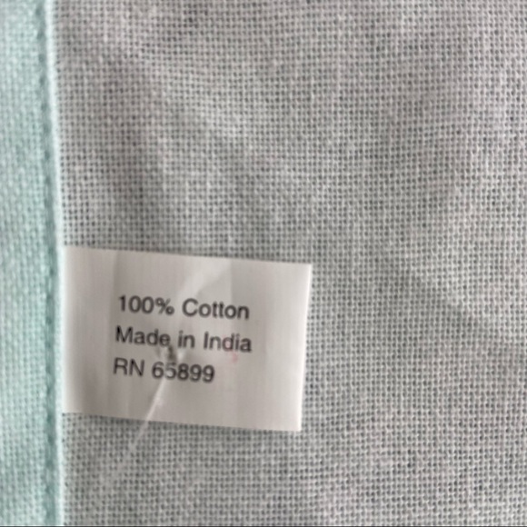 Peking Handicraft Light Blue Bear Cotton Hand Towel Tea 18x25” Hanging Loop - Picture 9 of 9